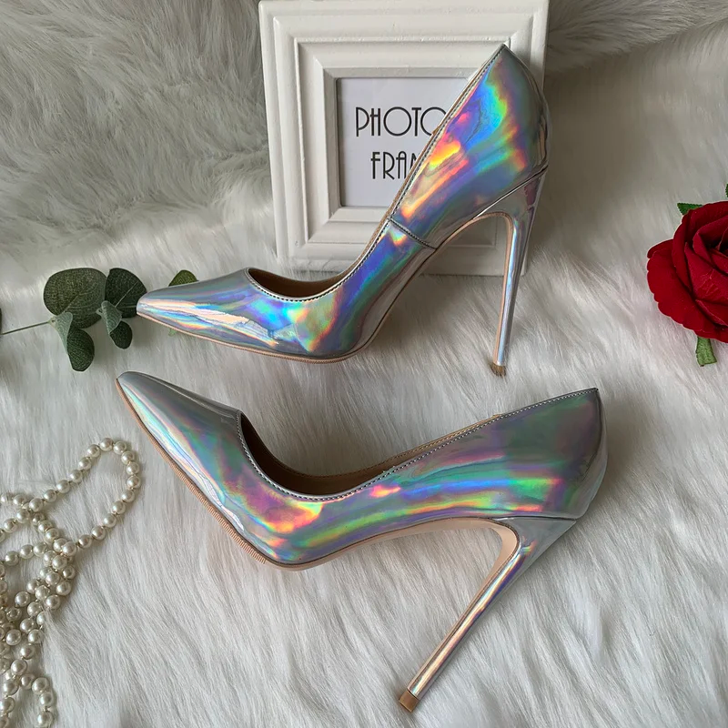 Starlit Steps -【Holo-Heels Shimmering Stilettos】