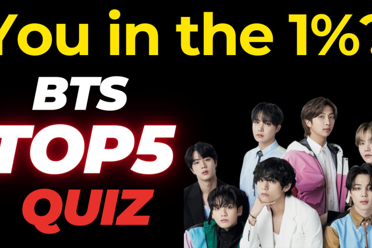 Are You in the 1%? BTS Quiz Top 5 💄